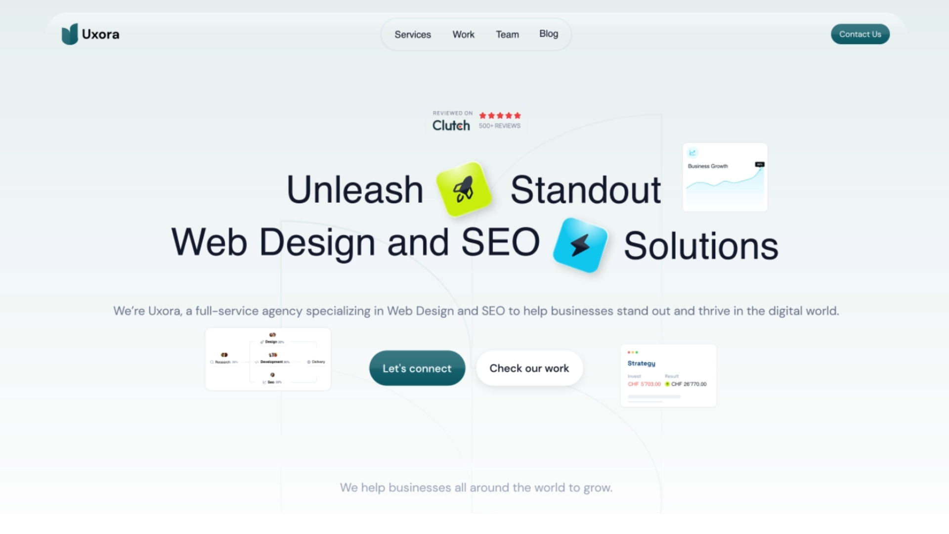 Portfolio website design project