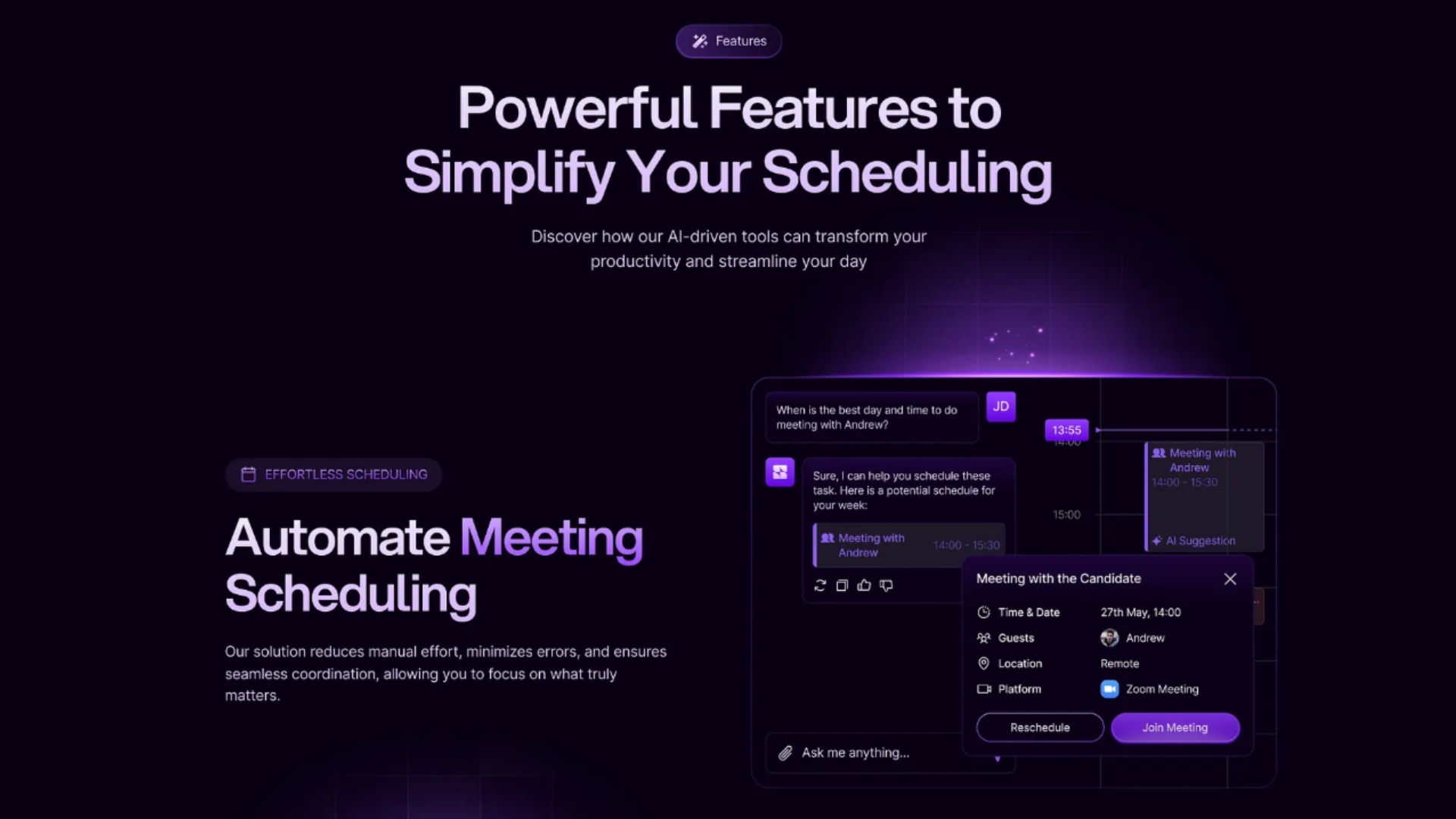 B2B website design project